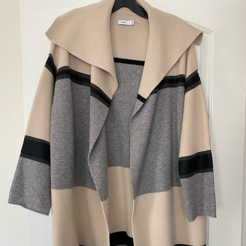 Vince oversized cardigan sweater coat